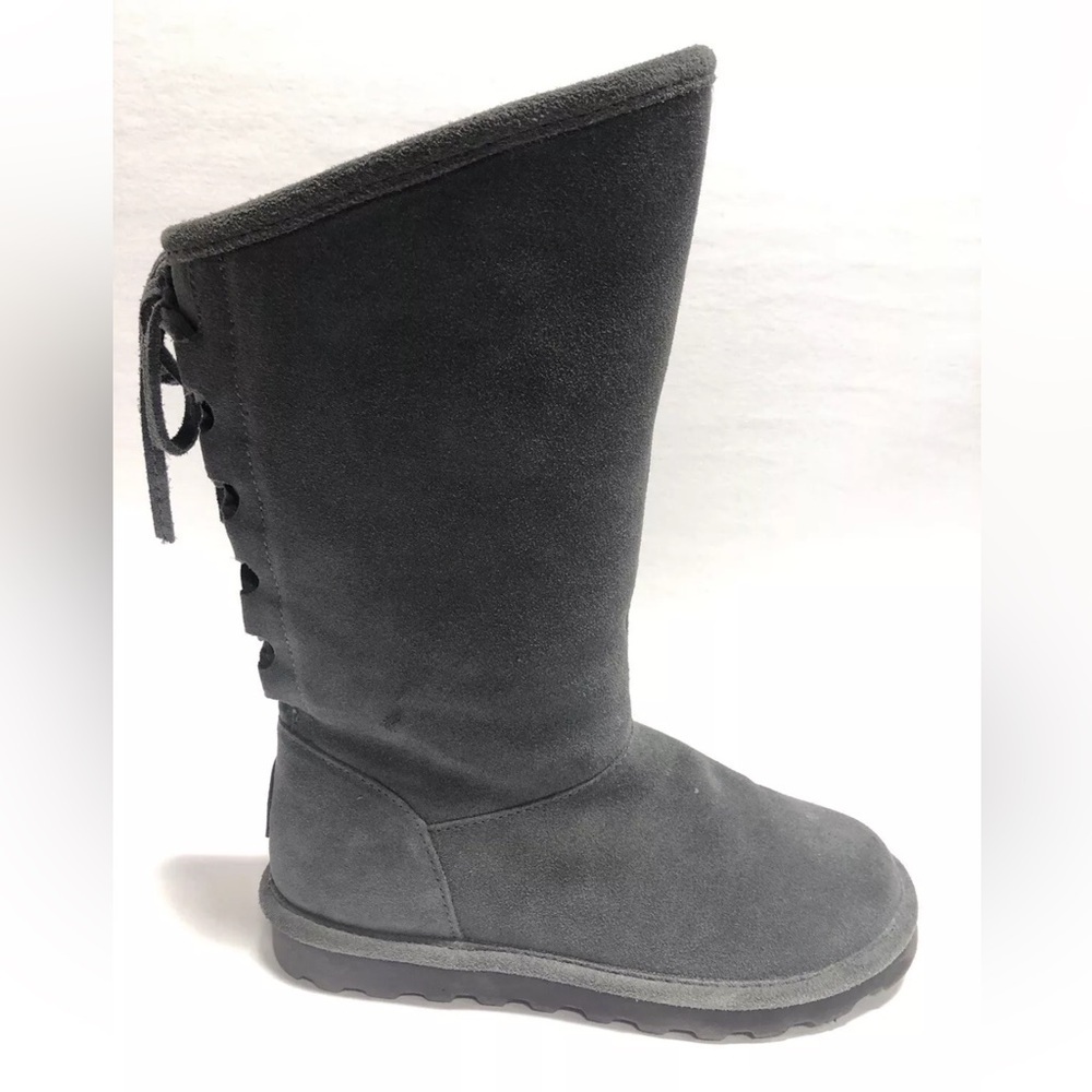 Bearpaw Women’s Phylly, Gray Waterproof Winter Boots, Size 6M